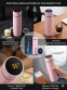 Temperature Smart Vacuum Insulated Thermos Water Bottle with LED Display 500 ml