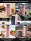 Temperature Smart Vacuum Insulated Thermos Water Bottle with LED Display 500 ml