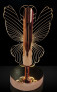 Decorative LED Table Lampwith PatternShade Warm Light (Design may vary)