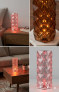 Rose Crystal Diamond LED Table Lamp – 16 Color Changing Touch Bedside Night Light with Remote