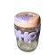 travel mug with Glass straw and flip lip